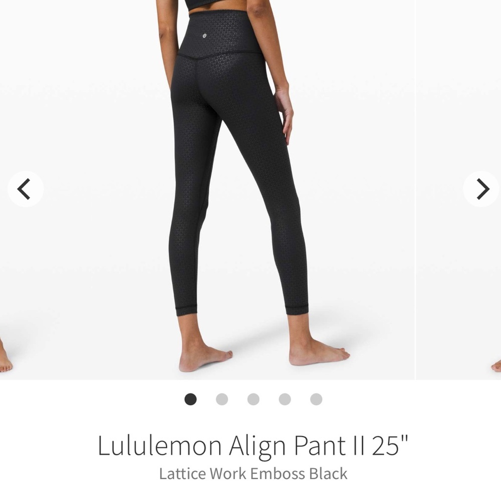 Lululemon Align Pant II 25"